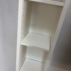 【美品】インテリア　ホワイト　棚　ラック　高さ203cm　の画像