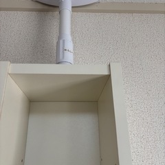 【美品】インテリア　ホワイト　棚　ラック　高さ203cm　の画像