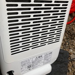 IRIS OHYAMA セラミックファンヒーター アイリスオーヤマ 2024年製 ACH-E12C-W  動作品の画像