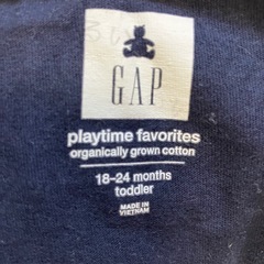 18〜24month 90サイズくらい　GAP Tシャツの画像