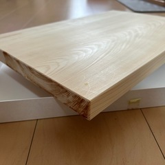 新品　まな板　一枚板　檜　ひのきの画像