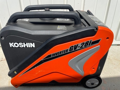 発電機KOSHIN GV28iジャンク
　　　　　