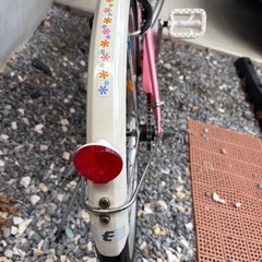 子供用 自転車ブリヂストン 20インチ ピンクの画像