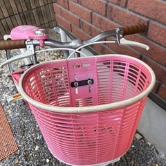 子供用 自転車ブリヂストン 20インチ ピンクの画像