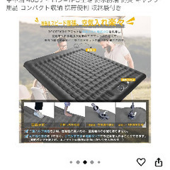 画像アップ更新しました。エアーマットレス　ダブルの画像