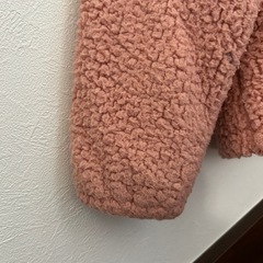 110 ピンク モフモフ ジャンパーの画像