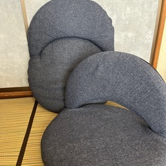 折りたたみ座椅子2個の画像