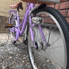 子供用 自転車 あさひ[ASAHI]　20インチ 紫の画像