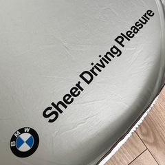 〈BMW〉今月まで出品 純正サンシェード BMWロゴキーリングセットの画像