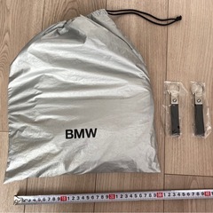 〈BMW〉今月まで出品 純正サンシェード BMWロゴキーリングセットの画像