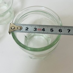 ガラス容器　5個セット　ゼリーなどの画像