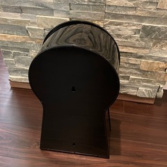 美品！レア廃盤◎北欧IKEA PS 1995★ 掛時計 置時計収納有黒の画像