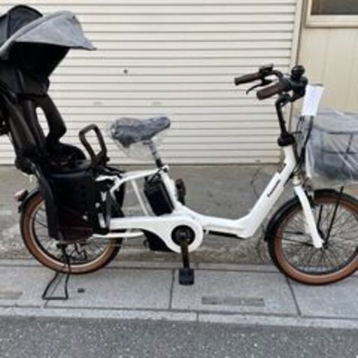 試乗?新車仕上げ⭐️中古子供乗せ電動自転車 パナソニックギュットアニーズ