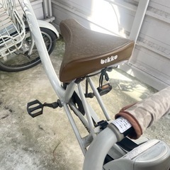 ブリジストン bikke 自転車 チャイルドシートの画像