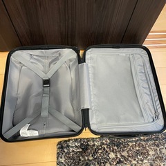 （取引成立済み）無印良品　スーツケース 20L ライトブルー　の画像