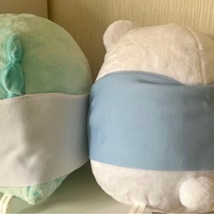 国語のしろくま先生　理科のとかげ先生　ぬいぐるみ・すみっコぐらしの画像