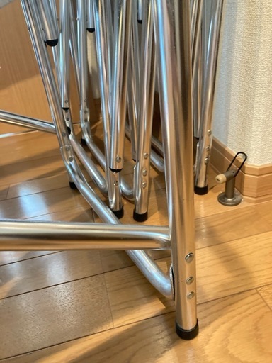 4脚セット アウトドア 折りたたみチェア ナチュラル フィールド グリーン