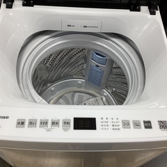 【安心1年保証付き】全自動洗濯機 Hisense 6.0kg HW-T60J 2024年製の画像