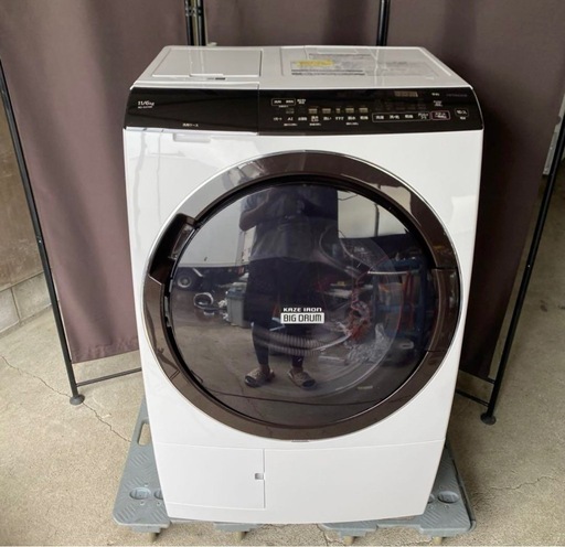 2020年製　日立 ドラム式洗濯乾燥機 ビッグドラム BD-SX110FR 11.0kg