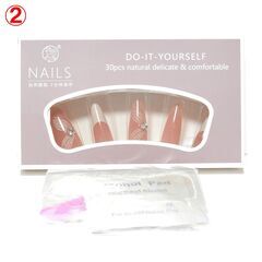 ネイル用品セット SoraraBeautyネイルチップ他 ネイルチップスタンド 固定用粘土 などなど...の画像
