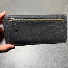 MICHAEL KORS　 長財布　ブラック　ラメの画像