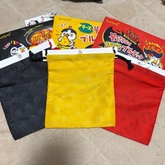 ブルダック ポーチ 巾着 6点セットの画像