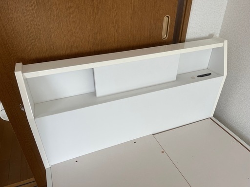 【引き取りのみ】ニトリ　シングル収納付きベッドフレーム　