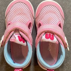 【美品】MIKI HOUSE＊メッシュキッズサンダル＊15.0cmの画像