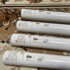 テーブル脚 高さ70cm 直径4cm 4本セット ホワイト IKEA ADILS アディルス の画像