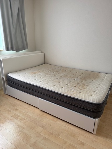 27日まで　ニトリ製ダブルへベット