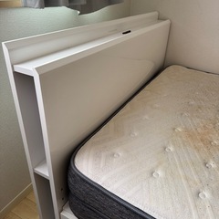 ニトリ製ダブルへベットの画像