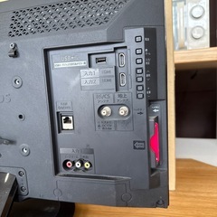 SHARP AQUOS 液晶テレビ　22インチ　2018年製　箱付きの画像