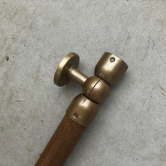 DIY余り品　無料 手すり　自在金具とセット　1.3mの画像