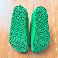 【BIRKENSTOCK】キッズサンダル　16cm グリーンの画像
