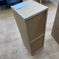 ★リユースのサカイ幸手店★SJ10587★無印良品　パルプボードボックス　スリム　カラーボックス　クリーニング済み の画像