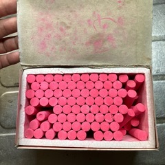 チョーク赤の画像