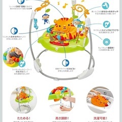 フィッシャープライス　レインフォレスト　ジャンパルーの画像