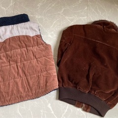 こども服　120アウター➕ベストセットの画像