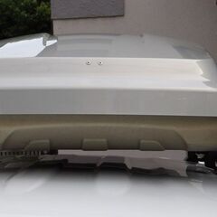 inno ルーフボックス BR220 シルバー 中古 左開き ルーフBOX 小型車、軽自動車用の画像