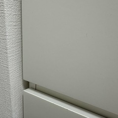 ５段チェスト穴修復跡あり、IKEA収納タンス、衣類収納、現地引取限定の画像