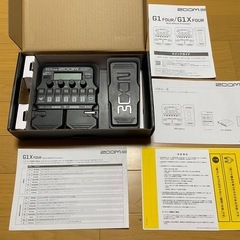 美品 ZOOM G1X FOUR ギターエフェクター マルチエフェクターの画像