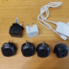 220-240V　→/↔　100V /110V 変圧器,アダプタの画像