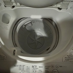 2014年製東芝洗濯機無料23日本日引き取り希望の画像