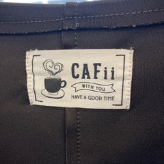 K2509-339 CAFii ボタンレス コート　フード付き ブラウン ゆったりサイズ 3Lサイズ  保管汚れ有り の画像