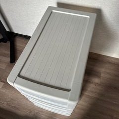 三段収納ケースの画像