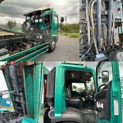 【車検付アームロール】HINO レンジャー アームロール ワンオーナー 箱付 ラジコン付 ETC FM/AM ラジオ エアコン 脱着装置付コンテナ エコモード ディーゼル メッキ フロントフォグランプ 電格ミラー アイドリングストップ フロア6MT 積載量3700kg 3人乗り 長さ583cm 幅223cm 高さ282cmの画像