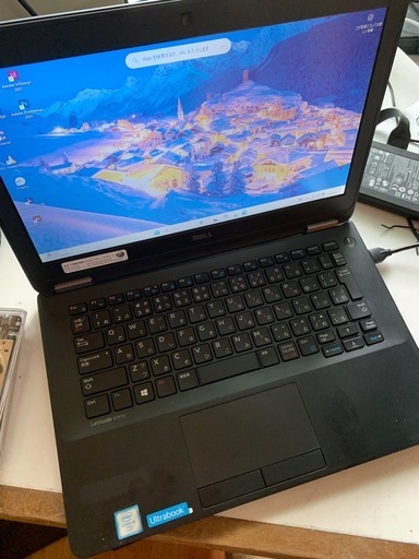 大特価！小型12.5inch液晶/軽量薄型人気機種Windows11pro 64bit　Dell latitudeE7270改 その①　Webカメラ/wifi/ bluetooth搭載機