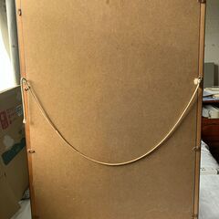 木製フレーム　黒　の画像