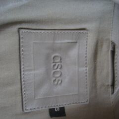 革ジャン　ライダースジャケット　グレーの画像