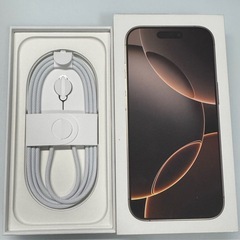 iPhone16Pro 256GB デザートチタニウムの画像